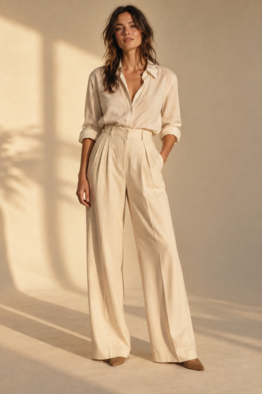 Pantalon large Tiramisu — vue 1