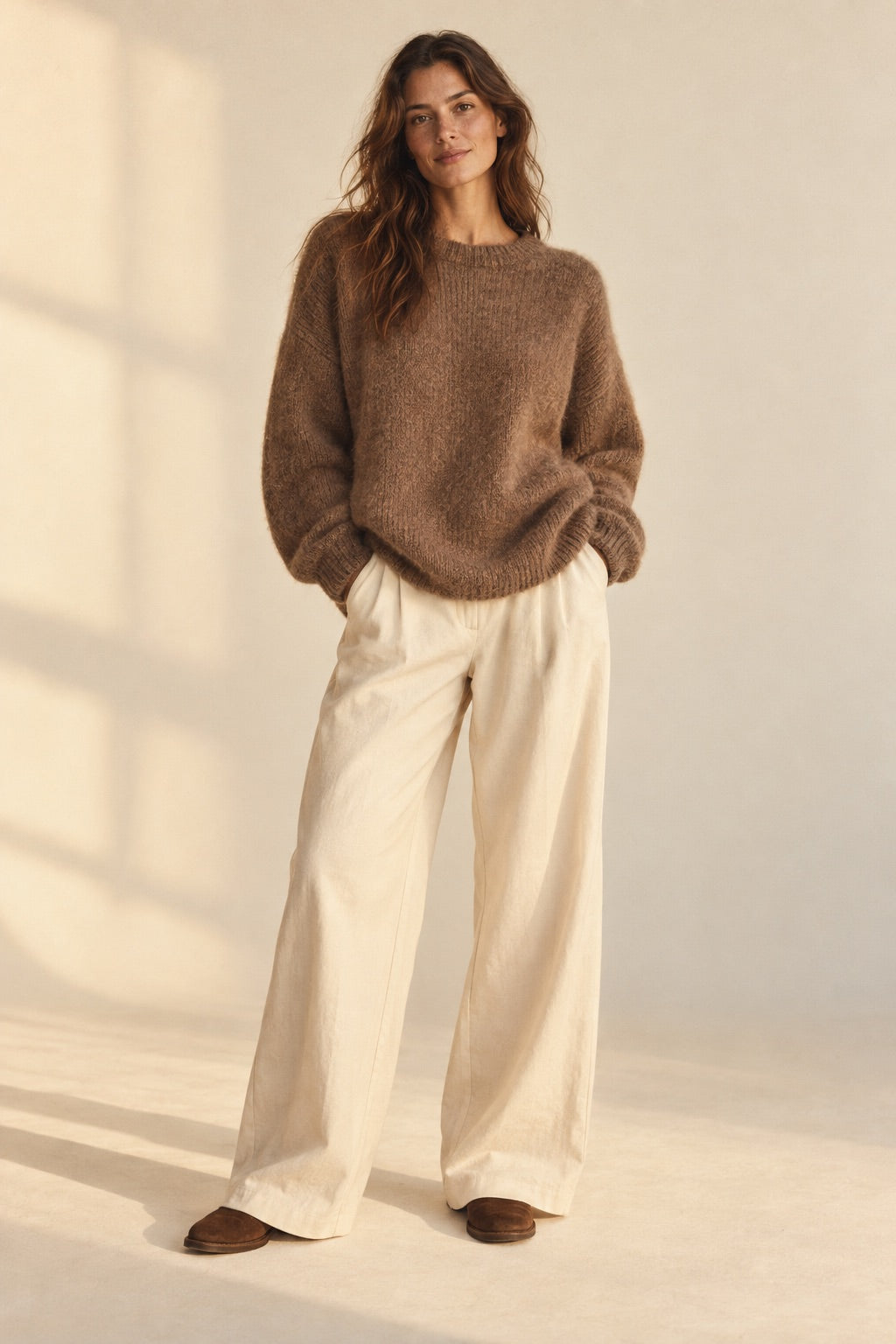Pull Moka en laine et alpaga — vue 1